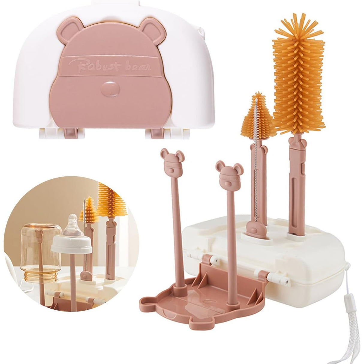 Set 7 Piese De Spalat Ursulet | BabySpark