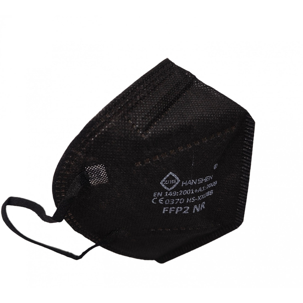 Set 700 bucati Masca de protectie faciala, Flippy, de unica folosinta pentru adulti, FFP2, KN95 CE 0370, 5 straturi, nesterila, ambalaj individual, Negru - vivimall.ro
