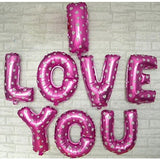 Set 8 Baloane I LOVE YOU | LoveGlow - vivimall.ro