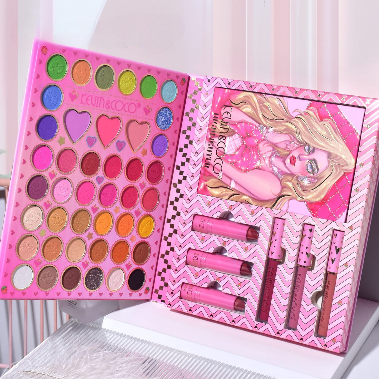 Kit Machiaj 8 Produse | VeraCharm - vivimall.ro