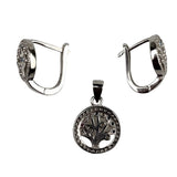 Set Argint 925 Copac in Cerc - vivimall.ro