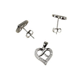 Set Argint 925 Inima Cu Infinit