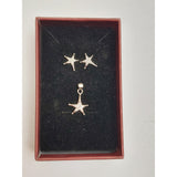 Set Argint 925 Stelute Asimetrice, Jolie Silver, 1.8G