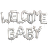 Set Baloane Din Folie Metalizata, Figurine Litere, Tema Aniversare, 40 Cm, Ambalaj Individual, Pai Inclus, Umflare Cu Aer Sau Heliu - vivimall.ro