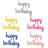 Set Baloane din Folie Metalizata, Vivimall, Model Happy Birthday, 45x85 cm, 45x124cm, Baloane Party, Ambalaj Individual, Pai Inclus, Umflare cu Aer sau Heliu, Roz Pal - vivimall.ro