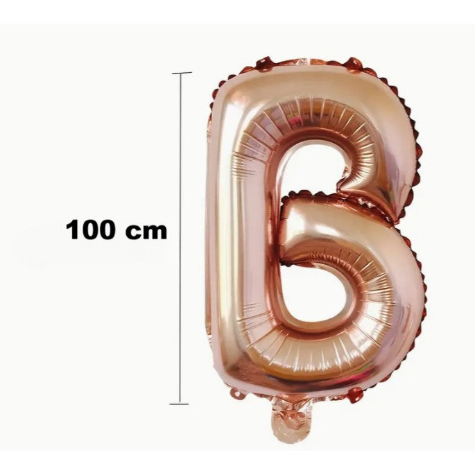 Set Baloane Din Folie Metalizata, Litere De 100 Cm, Tema Iubire, Baloane Party, Ambalaj Individual, Pai Inclus, Umflare Cu Aer Sau Heliu - vivimall.ro