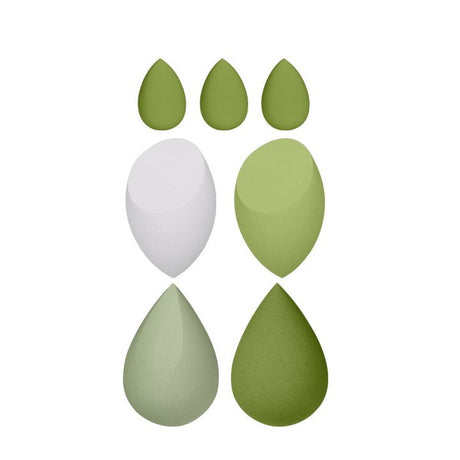 Set Buretei Machiaj, Vivimall, Premium, 7 bucati, verde - vivimall.ro