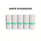 Set Camera Instantanee pentru Copii, Flippy, Ecran HD 2.4'', 24MP, 720P Video, 1200 mAh, cu Functie de Printare Alb-Negru, cablu USB-C, Bluetooth, Compatibil iOS/Android, Imprimare APP, Albastru - vivimall.ro