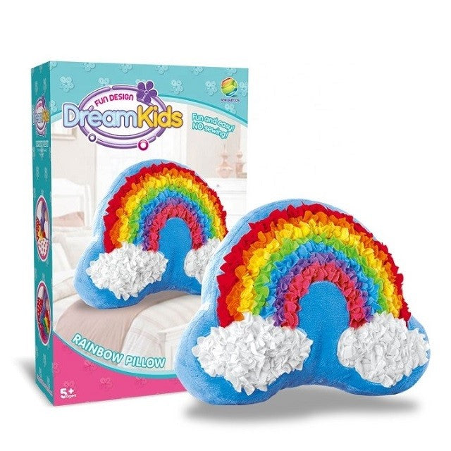 Комплект за създаване на детски възглавници, Dream Kids, Rainbow