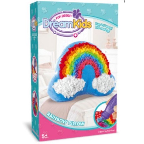 Комплект за създаване на детски възглавници, Dream Kids, Rainbow