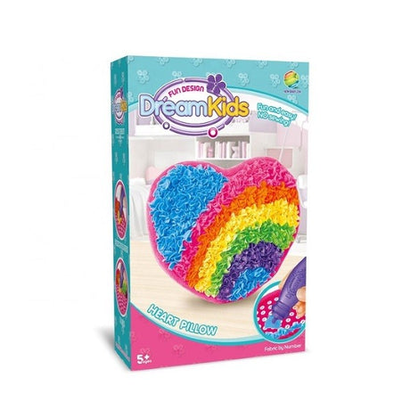 Комплект за създаване на възглавници за деца, Dream Kids, сърце