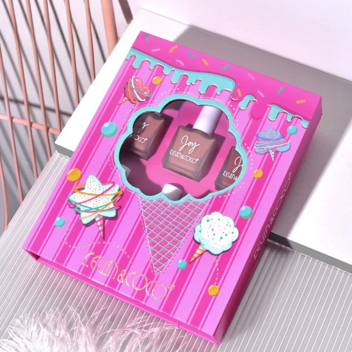 Set 6 Blush-uri lichide, Kevin&Coco, Ice Cream, 19.1 x 15.1 x 3.4cm - vivimall.ro