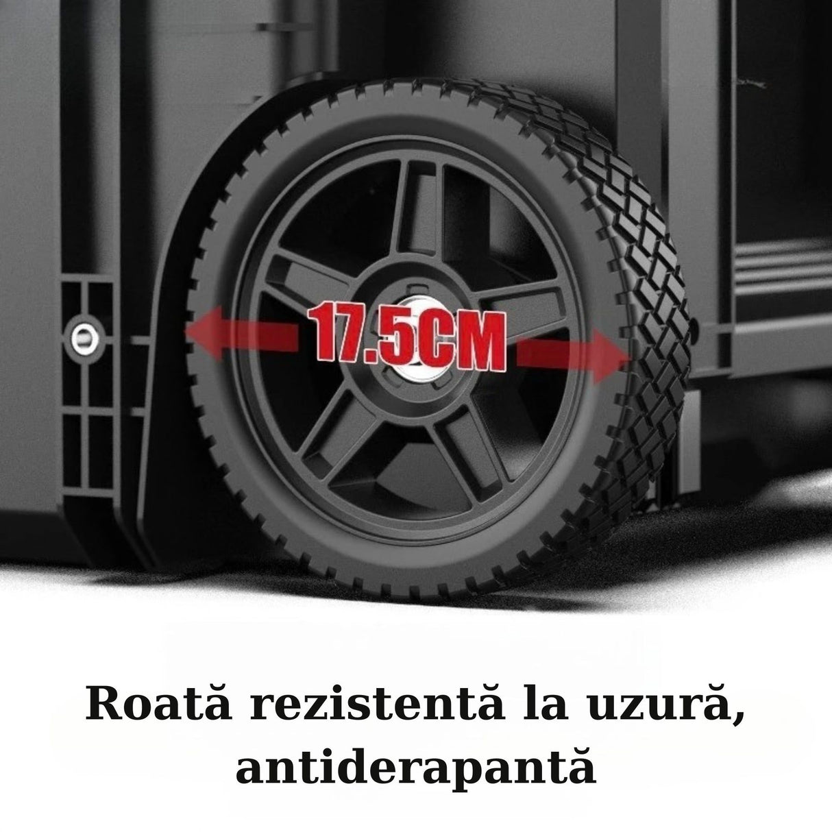 Roți mari troller scule Flippy pentru transport ușor pe șantier și în garaj