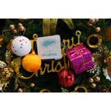 Ornamente de brad Flippy tip glob, culori multiple, material polistiren ușor