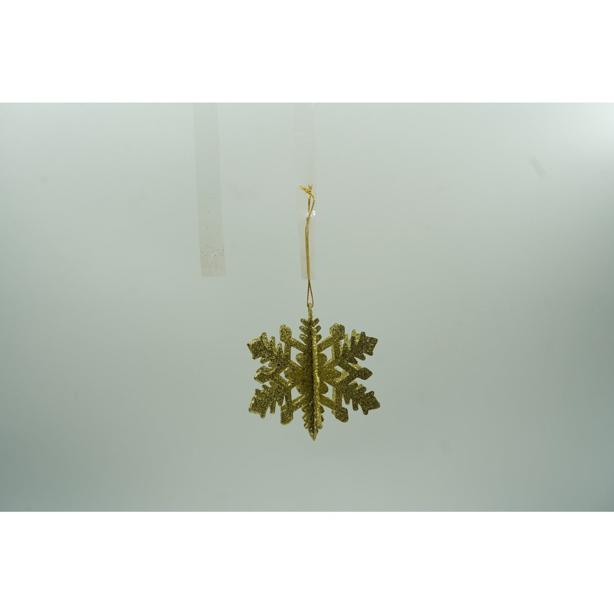 Set de 12 ornamente de brad, Vivimall, de tip Glob, Rosu/ Auriu, din plastic, cu finisaj sclipitor , cutie  6  cm adancime x 23  cm lungime x 18  cm inaltime - vivimall.ro