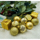 Set De 20 Ornamente De Brad, De Tip Glob, Din Polistiren, Cu Finisaj Sclipitor, Cutie 4 Cm Adancime X 20 Cm Lungime X 16 Cm Inaltime