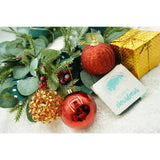 Set De 20 Ornamente De Brad, De Tip Glob, Rosu/, Din Polistiren, Cu Finisaj Sclipitor, Cutie 6 Cm Adancime X 29 Cm Lungime X 24 Cm Inaltime