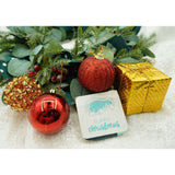Set De 20 Ornamente De Brad, De Tip Glob, Rosu/, Din Polistiren, Cu Finisaj Sclipitor, Cutie 6 Cm Adancime X 29 Cm Lungime X 24 Cm Inaltime