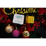 Set de 35 ornamente de brad, Vivimall, de tip Glob, Auriu/ Mov, din polistiren, cu finisaj sclipitor , cutie  14  cm adancime x 23  cm inaltime x 14  cm lungime) - vivimall.ro