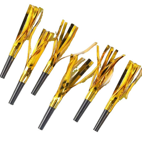 Set 6 Fluiere Cu Franjuri | PartyBuzz