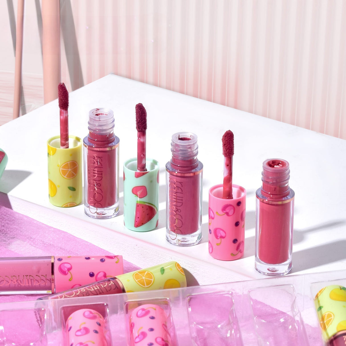 Set 36 Glossuri Multicolore | LipsKit - vivimall.ro