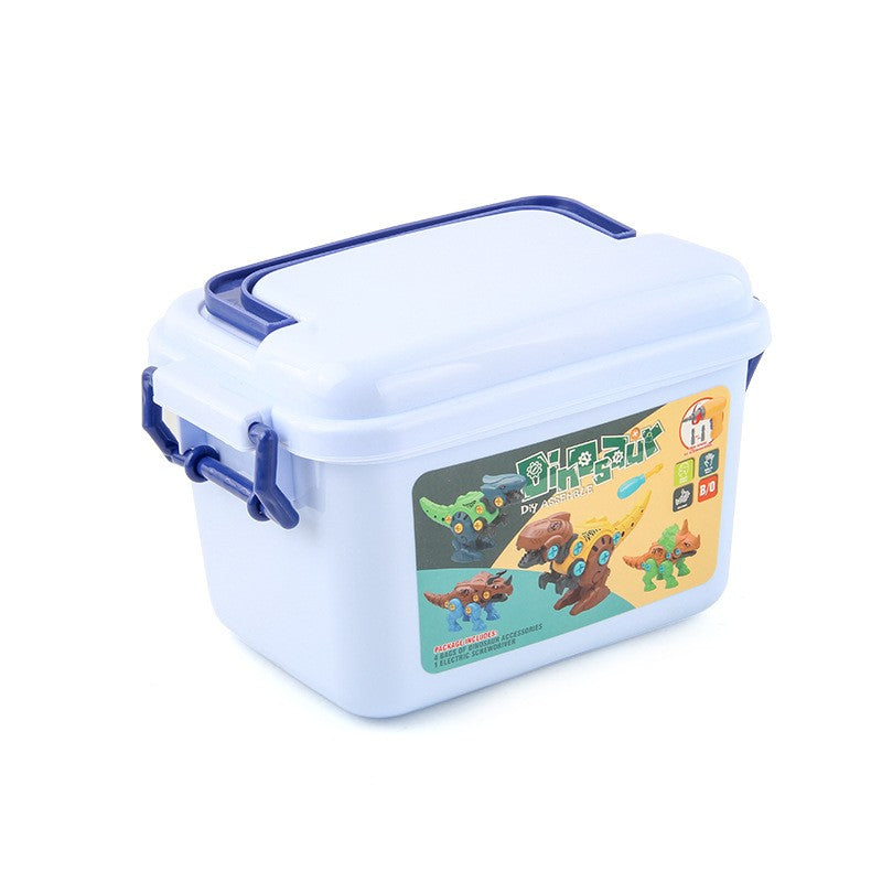 Set dinozauri de construit electric | SmartKidz - vivimall.ro