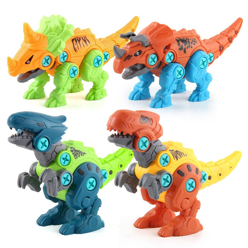 Set dinozauri de construit electric | SmartKidz - vivimall.ro