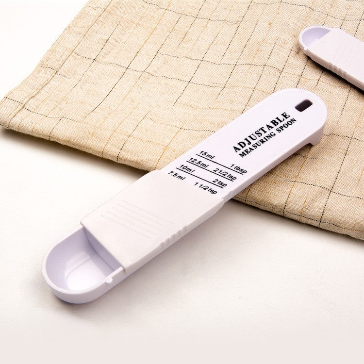 Set 2 linguri de măsurare ajustabile din ABS | MeasureFlex - vivimall.ro