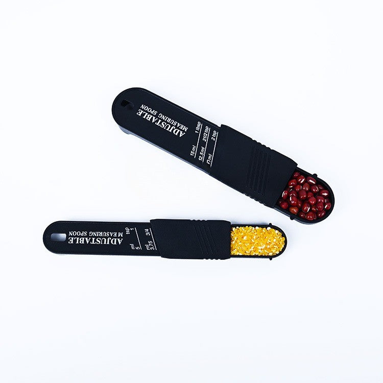 Set 2 linguri de măsurare ajustabile din ABS | MeasureFlex - vivimall.ro
