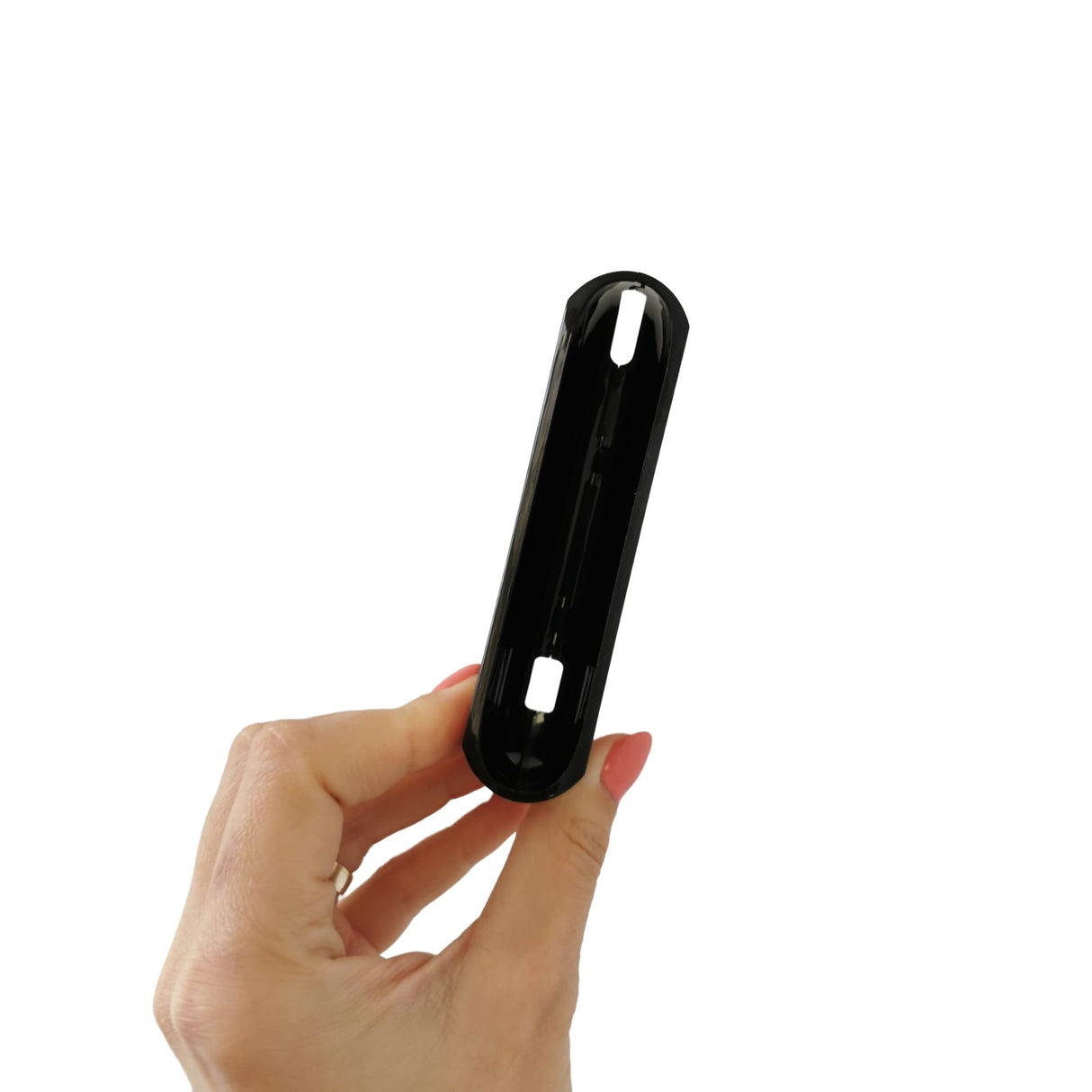 Set Husa Si Capac Plastic Flippy, pentru IQOS Iluma, de Protectie, Capac Magnetic, Anti Soc si Zgarieturi, 20 gr, 12 x 4 x 2.5 cm, Model Fata, Negru - vivimall.ro