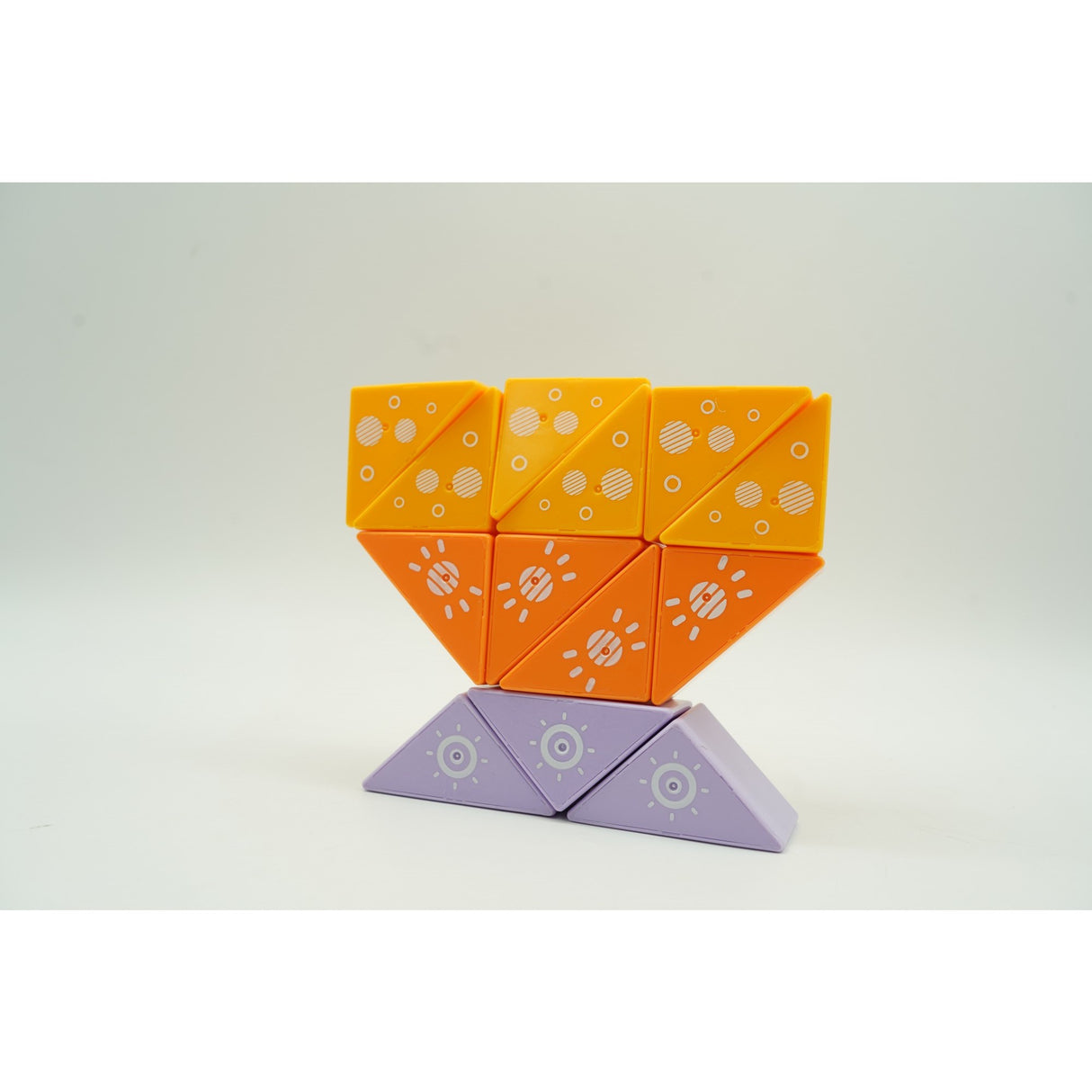 Set inteligent de constructie cu piese magnetice, Vivimall, 26 piese, pentru copii, +3 ani, multicolor - vivimall.ro