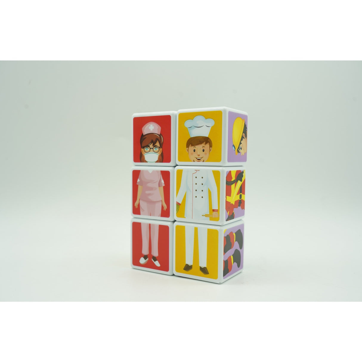 Set educativ 6 cuburi magnetice | SmartWork - vivimall.ro