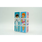 Set educativ 6 cuburi magnetice | SmartWork - vivimall.ro