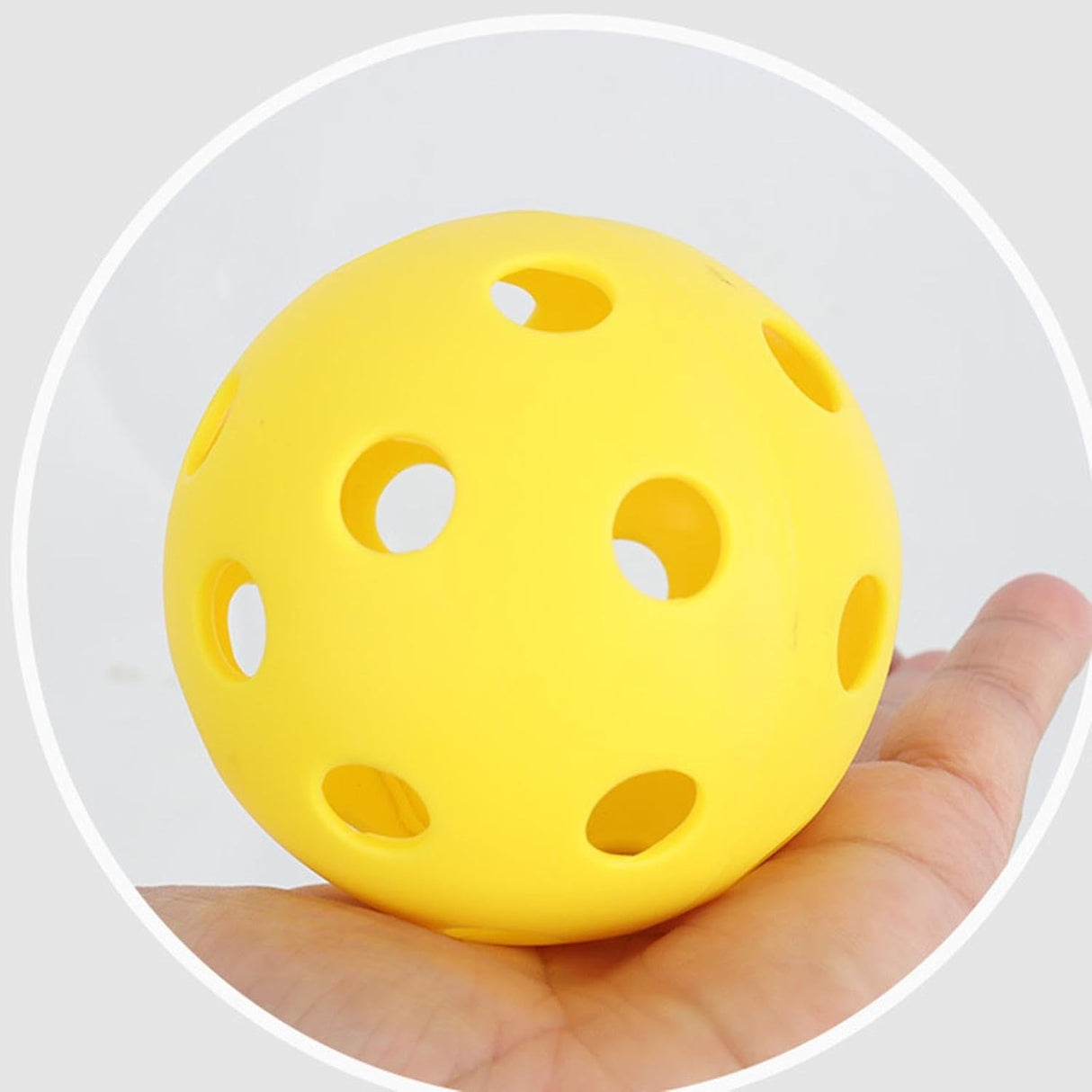 Set Joc de Ping-Pong, Vivimall, 2 Palete, 1 Minge, + 6 Ani, 37.5 x 18 x 3 cm, Galben/Verde - vivimall.ro