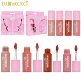 Set Luciu de Buze, Kevin&Coco, 4 Lip Gloss, Model Believe, Stralucire si Hidratare Intensa, 10x2.2x10.3 cm, 4x2.5 ml, Multicolor - vivimall.ro