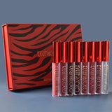 Комплект от 8 матови червила, устойчиви на пренасяне, Kevin&amp;Coco, 2.5 мл