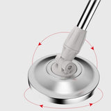 Set Mop Rotativ Cu Galeata Material Plastic Si Microfibra, Rezistent, Cu Dop Scurgere, Vas Detasabil, Pentru Interior, Capacitate 8 L, /Rosu, Resigilat - vivimall.ro