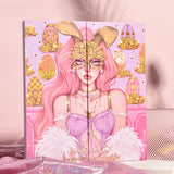 Trusa de Machiaj, KEVIN & COCO, Easter Style Pink, 69 culori, 20 x 22.5 cm - vivimall.ro