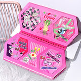 Trusa de Machiaj, KEVIN & COCO, Nobody is Perfect, I am Nobody, 32 culori, 29 x 23.5 x 3 cm - vivimall.ro