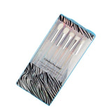 Комплект от 5 прозрачни четки за грим | CrystalBlend