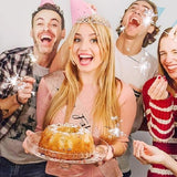 Set 2 Piese pentru Majorat, Vivimall, 15 x 13 x 5 cm, Coronita Printesa Rose si Panglica 18&amp;Fabulous, Alb - vivimall.ro