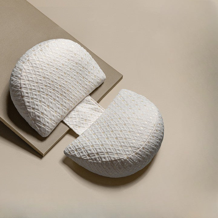 Set Perna pentru Gravide, Vivimall, Husa Detasabila, Spuma Moale, Utilizare in Forma H si U, Reglabila, Latime Ajustabila, Proactive, Crem - vivimall.ro