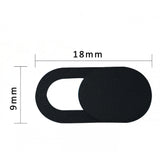 Set protectii camera, Flippy, 8 buc, negru - vivimall.ro