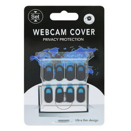 Set protectii camera, Flippy, 8 buc, negru - vivimall.ro