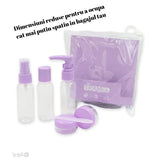 Set Recipiente Cosmetice Calatorie | TravelEase - vivimall.ro