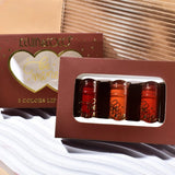 Set Rujuri de Buze Mate, KEVIN &amp; COCO, Be Mine 3 Culori, Lip-Gloss, 11 x 7.3 x 2.7cm, Roz, Varianta A - vivimall.ro