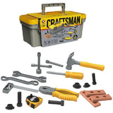 Trusa Scule si Unelte de Jucarie pentru Copii, Vivimall, 19 Piese Material Plastic, Interactiv, +3 Ani, 27.5x15.5x13 cm, Gri/Portocaliu - vivimall.ro