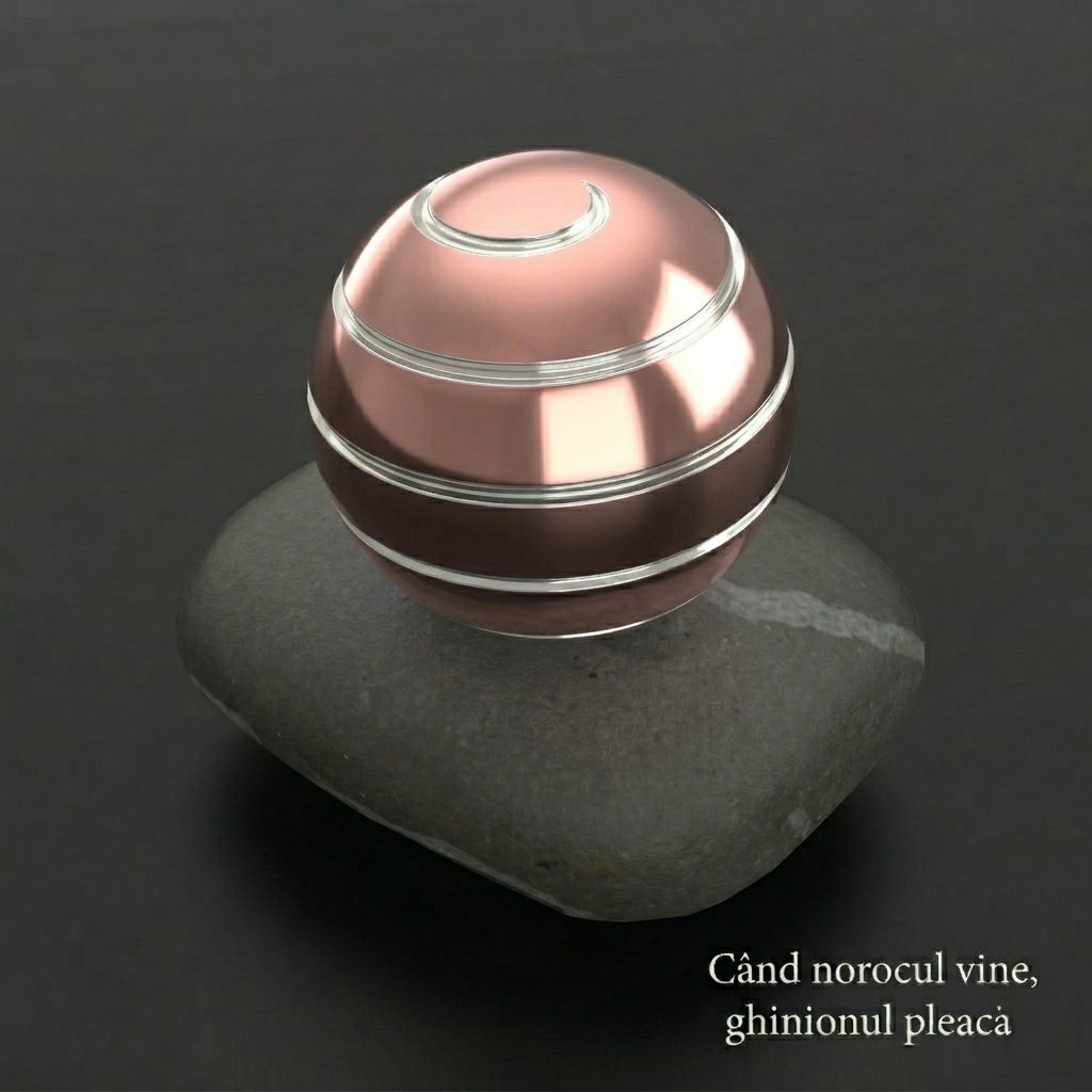 Sfera Fidget Spinner Metalic, Flippy, Corp Aliaj Zinc, Rulment Inox, Jucarie Antistres pentru Focus si Relaxare, Diametru 40 mm, Gadget pentru Birou, Scoala, Cadou pentru Copii si Adulti, Roz - vivimall.ro