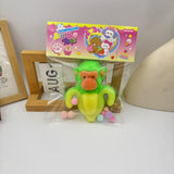 Jucarie Antistres Squishy, Flippy, cu Revenire Lenta, Squeeze Toys, Model Cimpanzini Bananini, Ambalaj Transparent, Galben/Verde - vivimall.ro