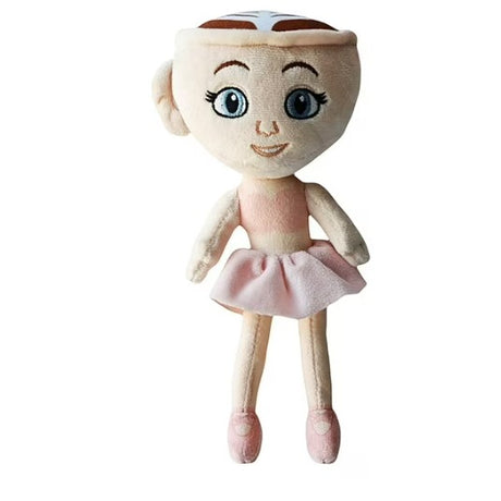 Jucarie Moale de Plus Italian Brainrot, Flippy, cu Agatatoare, Model Ballerina Cappuccina, Jucarie Moale pentru Copii, 23 x 17 cm, Bej - vivimall.ro